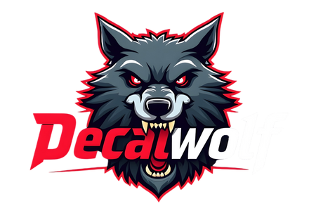 Decalwolf logo